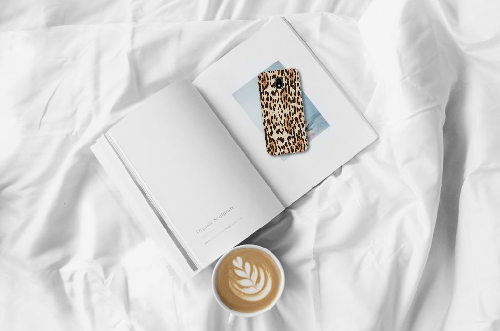 Samsung Galaxy J3 2017 TPU Hoesje Leopard