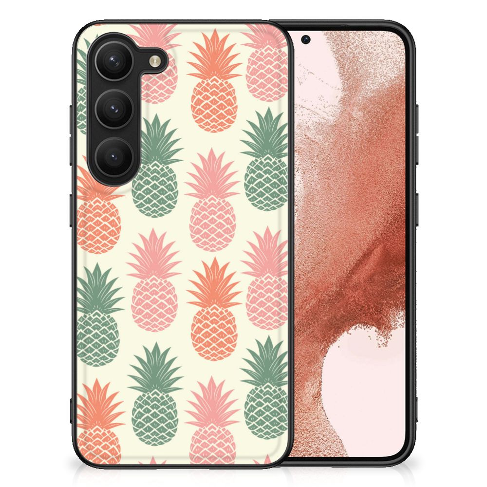 Samsung Galaxy S23 Back Cover Hoesje Ananas B2C Telecom