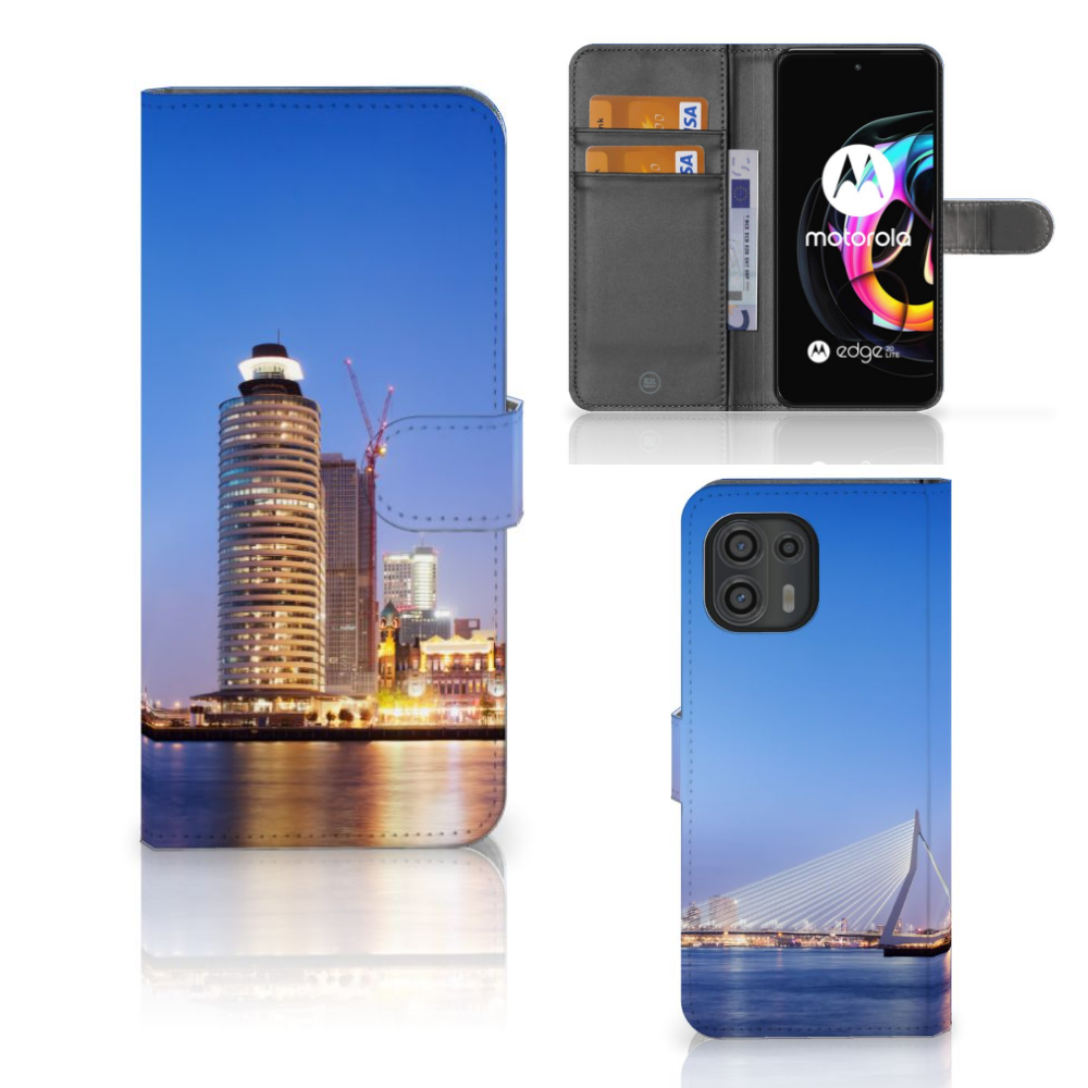Motorola Edge 20 Lite Flip Cover Rotterdam