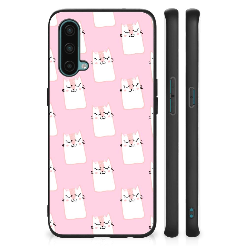 OnePlus Nord CE 5G Dierenprint Telefoonhoesje Sleeping Cats B2C Telecom