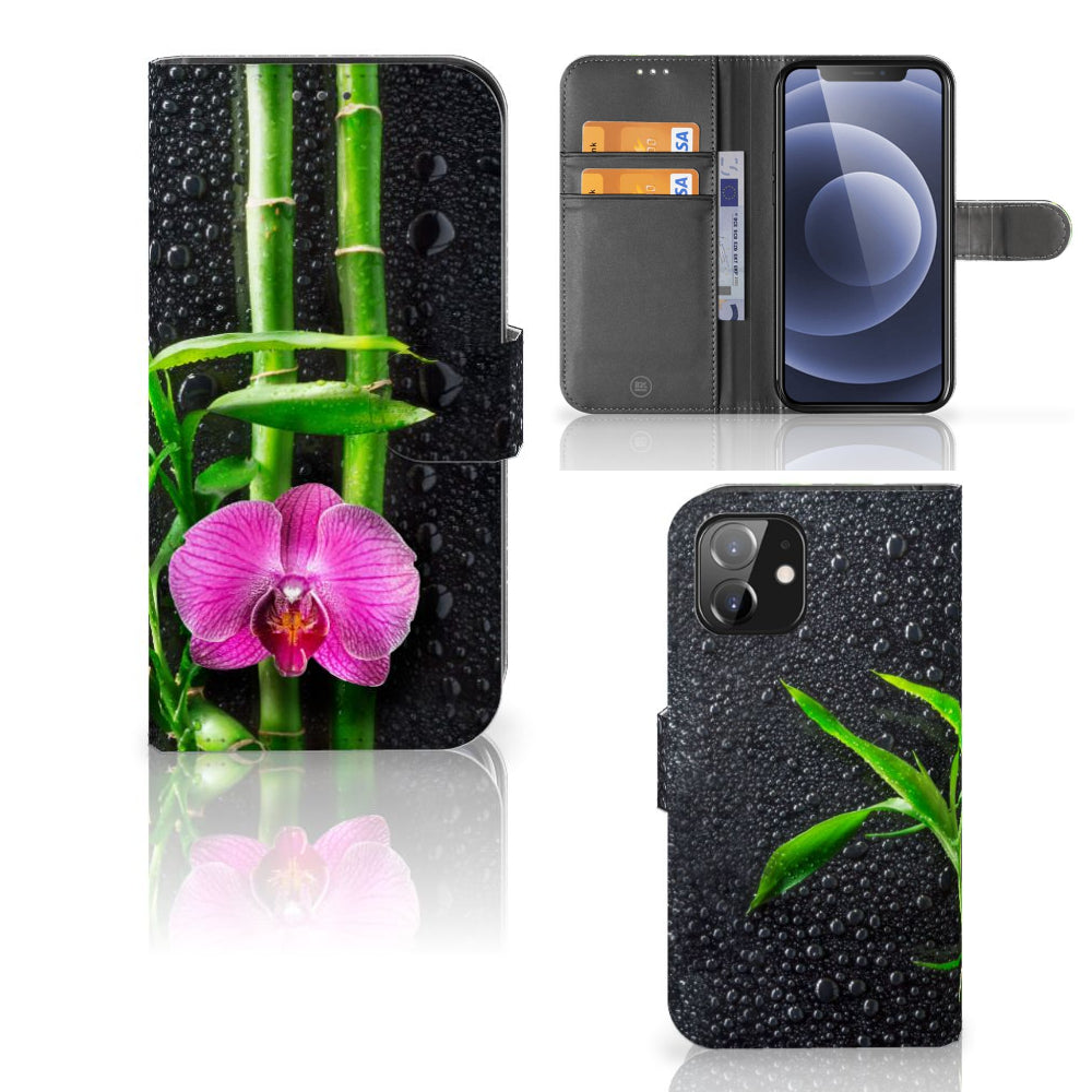 iPhone 12 | 12 Pro (6.1") Hoesje Orchidee