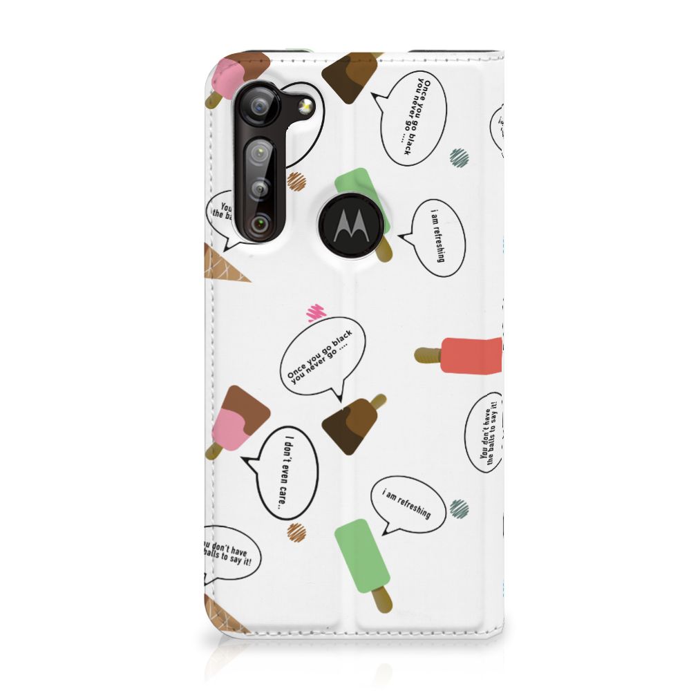 Motorola Moto G8 Power Flip Style Cover IJsjes - B2C Telecom