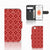 Apple iPhone 5 | 5s | SE Telefoon Hoesje Batik Rood