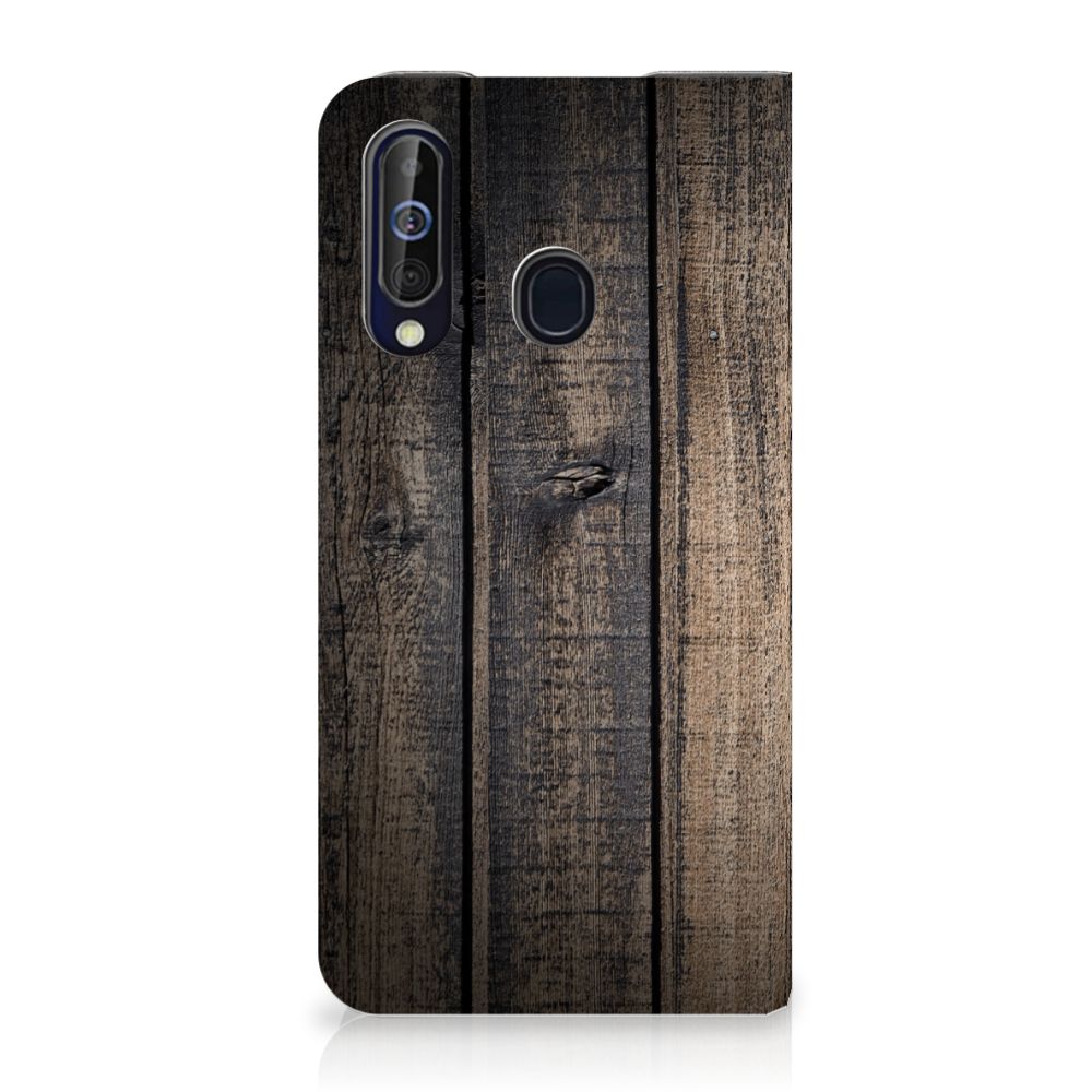 Samsung Galaxy A60 Book Wallet Case Steigerhout