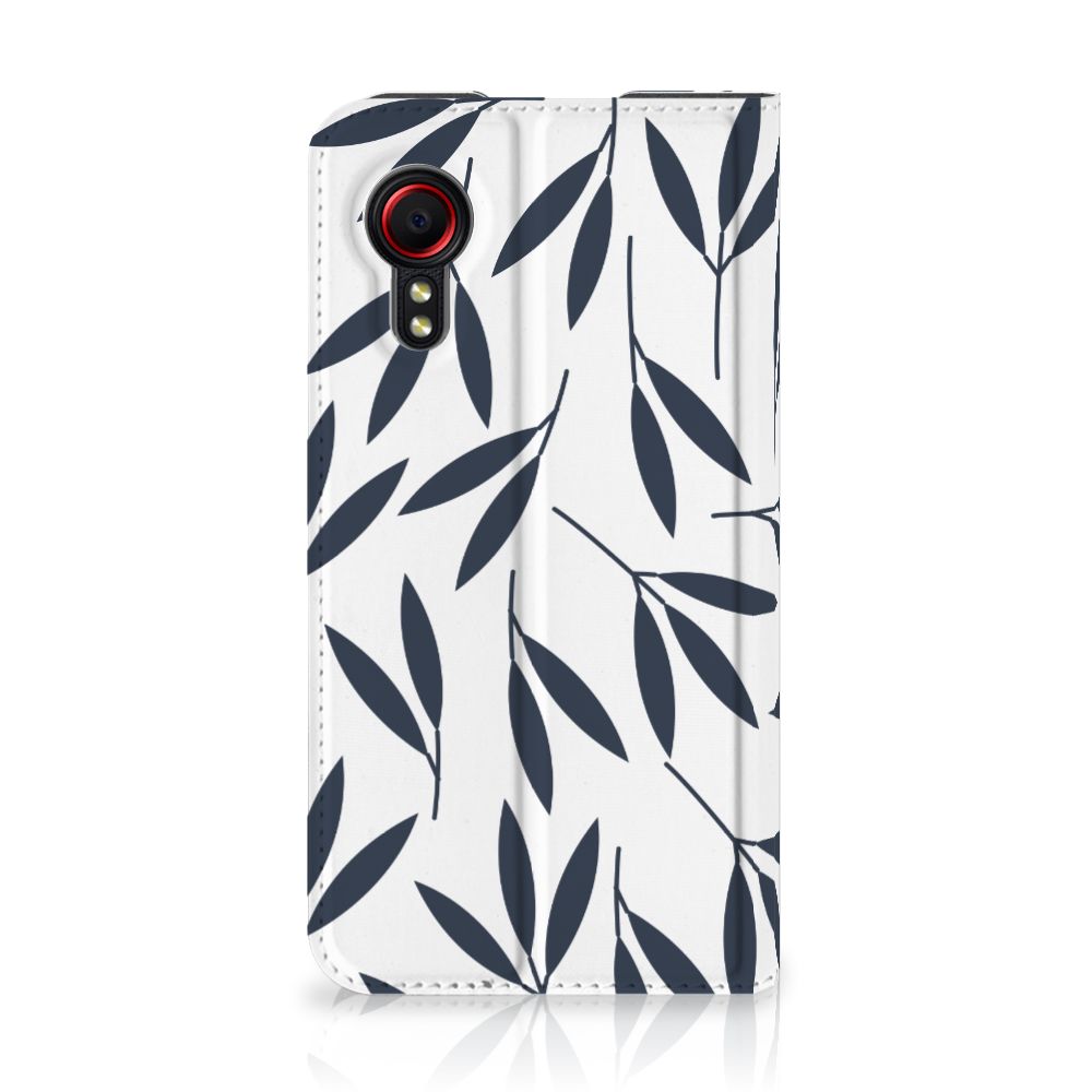 Samsung Galaxy Xcover 5 Smart Cover Leaves Blue - B2C Telecom