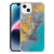 Apple iPhone 14 Plus Anti-Shock Hoesje Marble Blue Gold B2C Telecom