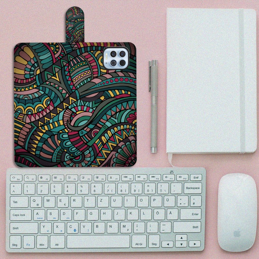Motorola Moto G100 Telefoon Hoesje Aztec