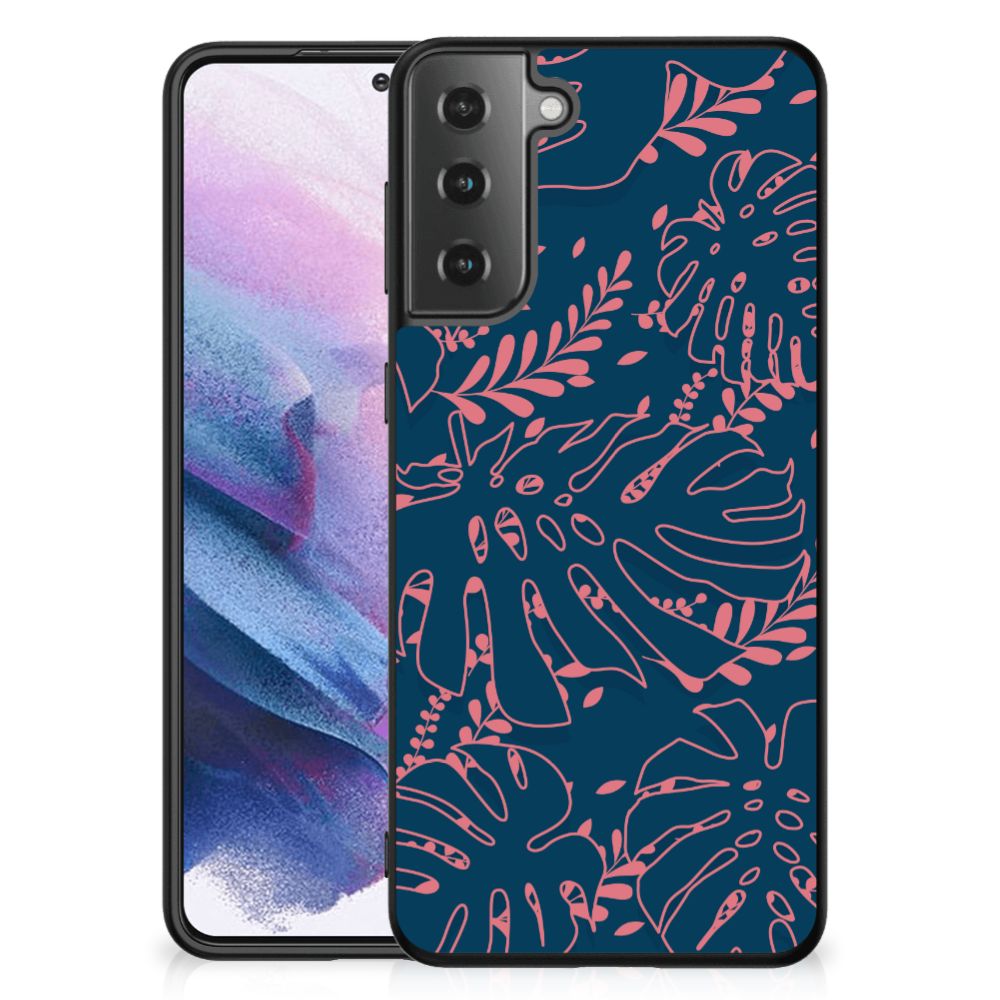 Samsung Galaxy S21 Plus Bloemen Hoesje Palm Leaves B2C Telecom