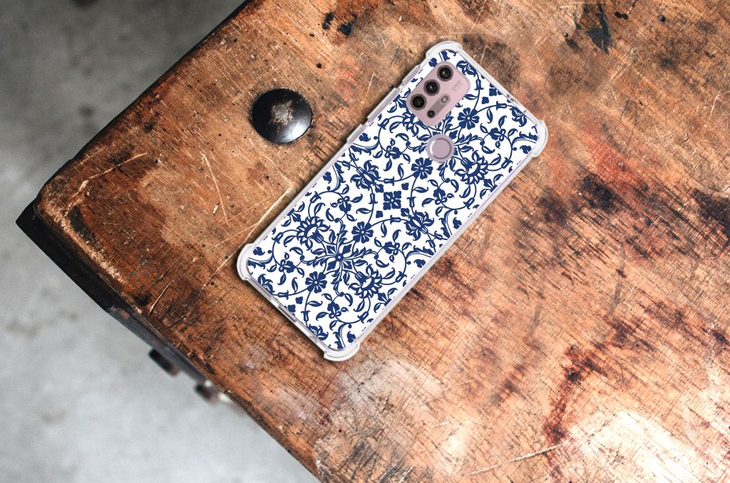 Motorola Moto G30 | G20 | G10 Case Flower Blue