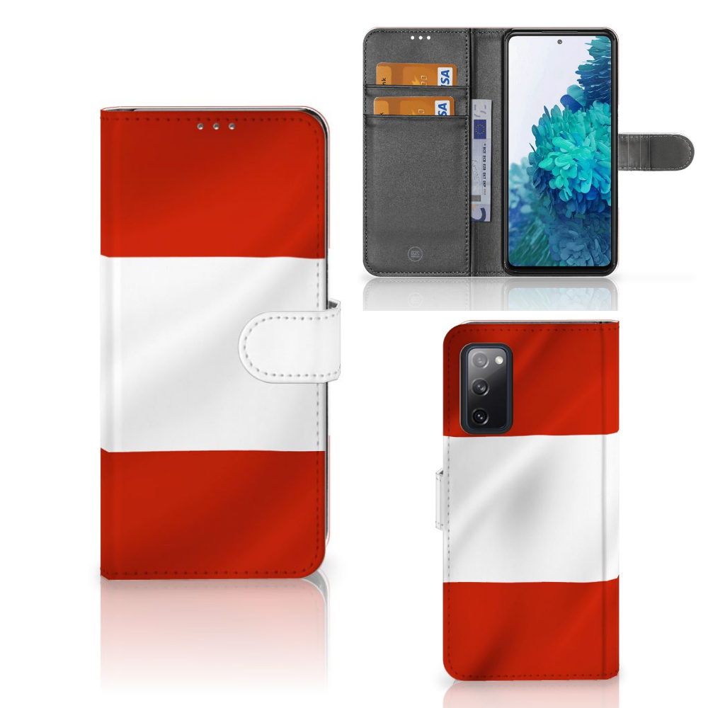 Samsung Galaxy S20 FE Bookstyle Case Oostenrijk