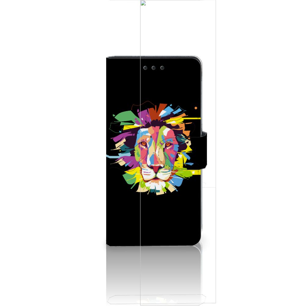 Huawei Ascend P8 Lite Leuk Hoesje Lion Color