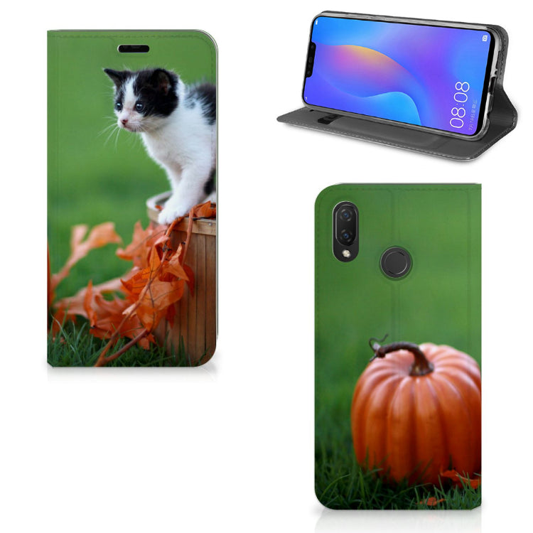 Huawei P Smart Plus Hoesje maken Kitten