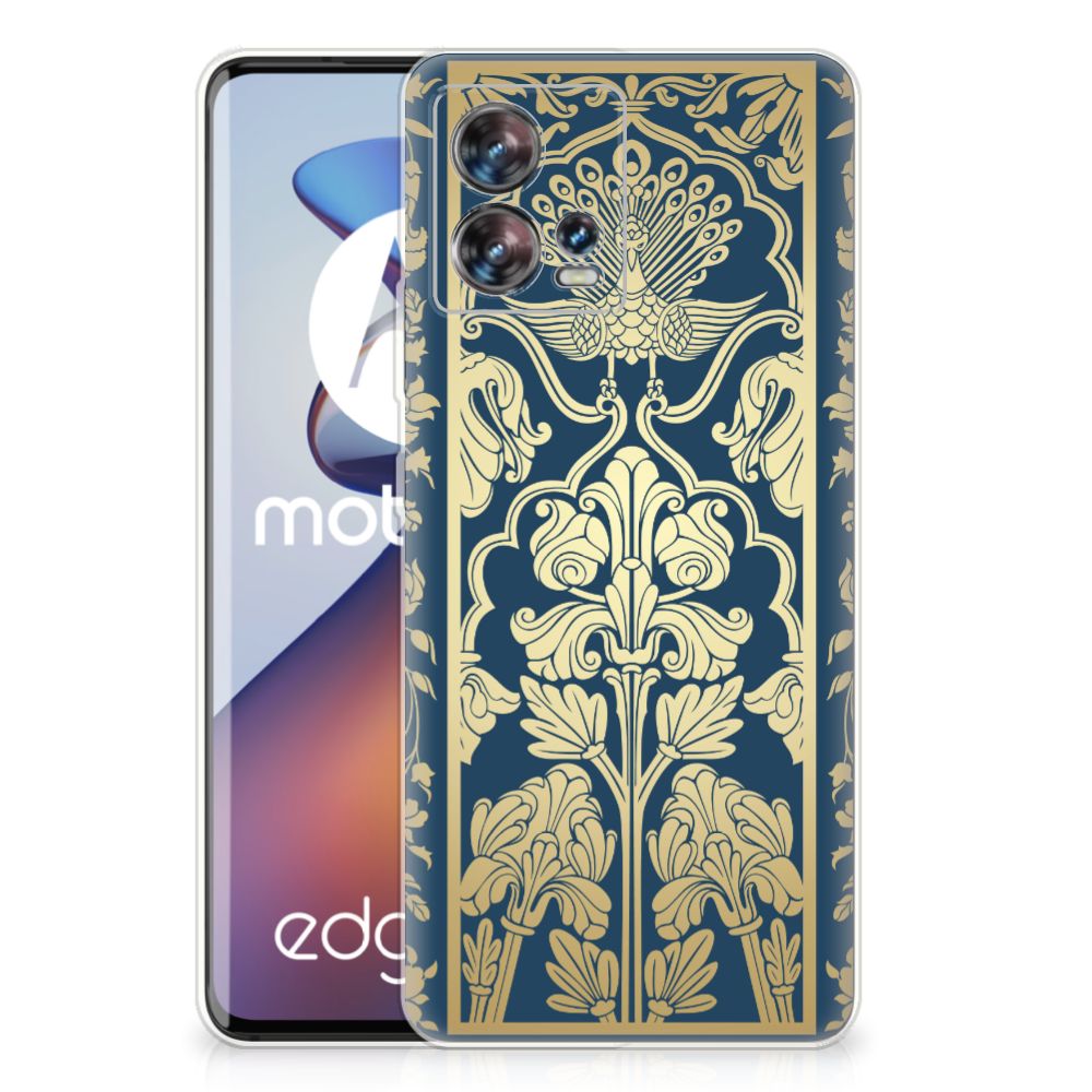 Motorola Edge 30 Fusion TPU Case Beige Flowers B2C Telecom