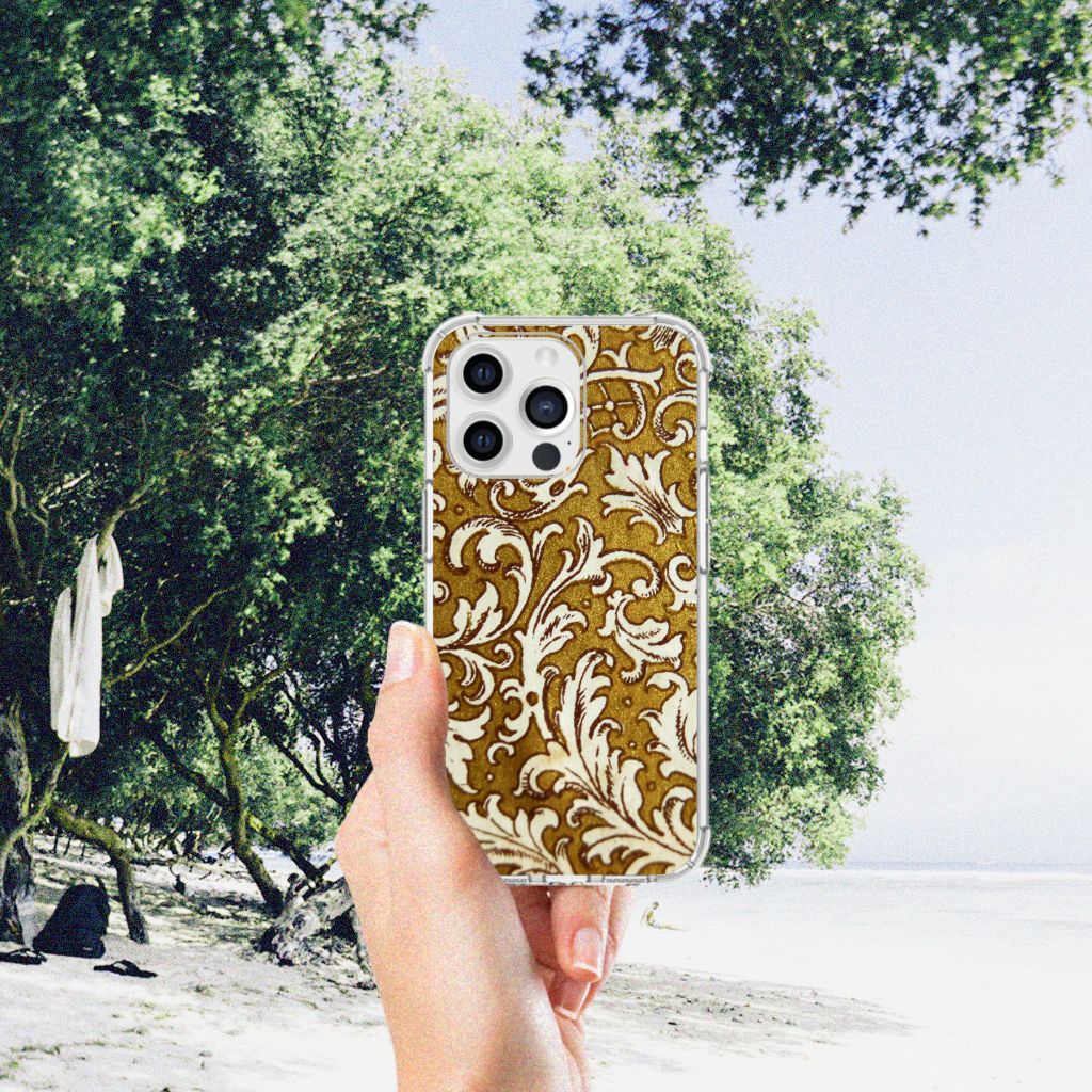 Anti Shock Case iPhone 13 Pro Max Barok Goud - B2C Telecom