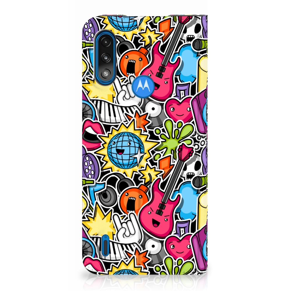 Motorola Moto E7 Power | E7i Power Hippe Standcase Punk Rock - B2C Telecom