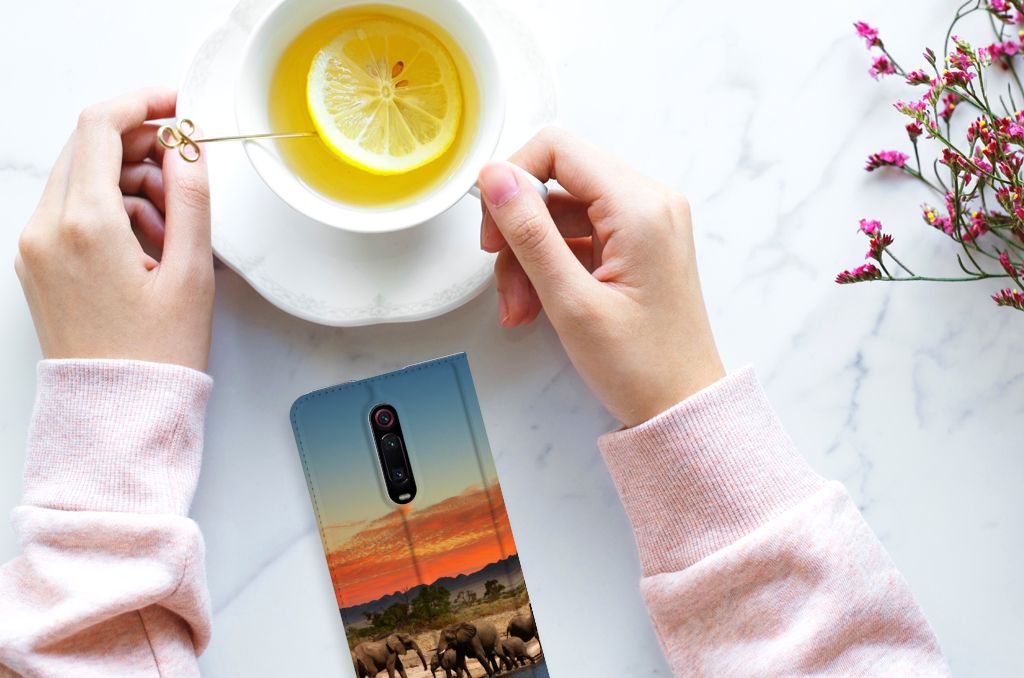 Xiaomi Redmi K20 Pro Hoesje maken Olifanten - B2C Telecom