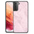 Samsung Galaxy S21 Marmeren Print Telefoonhoesje Marble Pink - Origineel Cadeau Vriendin