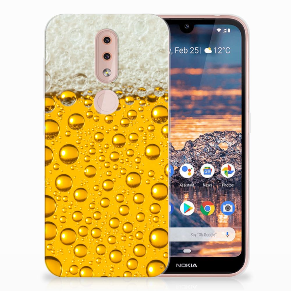 Nokia 4.2 Siliconen Case Bier