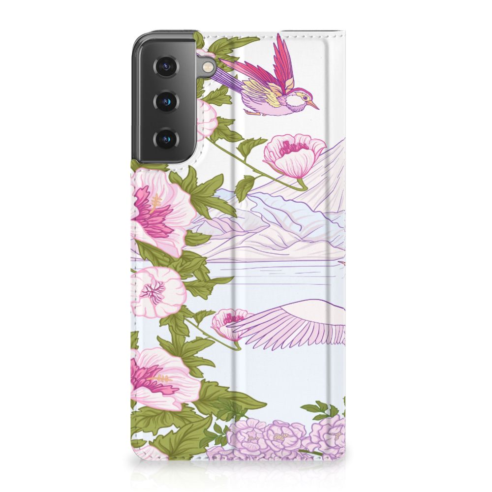 Samsung Galaxy S21 Plus Hoesje maken Bird Standing - B2C Telecom