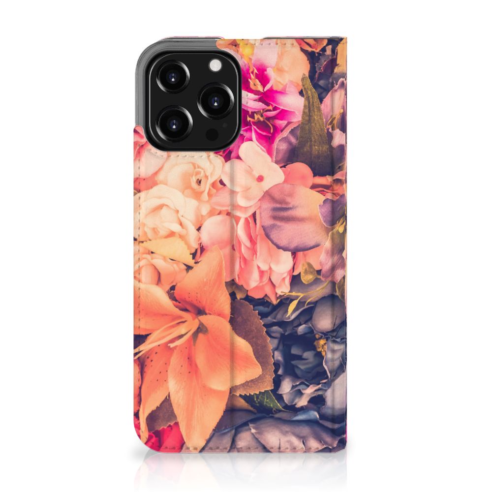 iPhone 13 Pro Max Smart Cover Bosje Bloemen - B2C Telecom