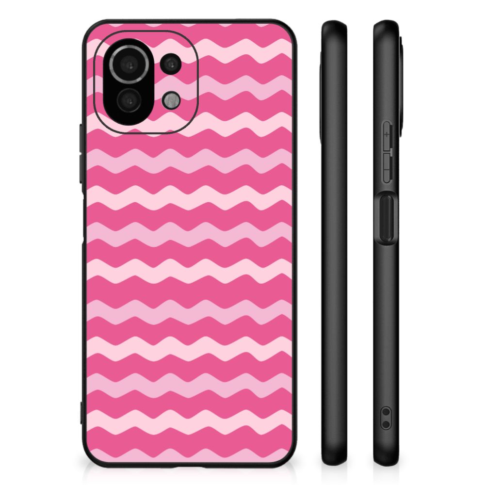 Xiaomi 11 Lite 5G NE | Mi 11 Lite Back Case Waves Pink B2C Telecom