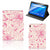 Lenovo Tab E10 Tablet Cover Pink Flowers