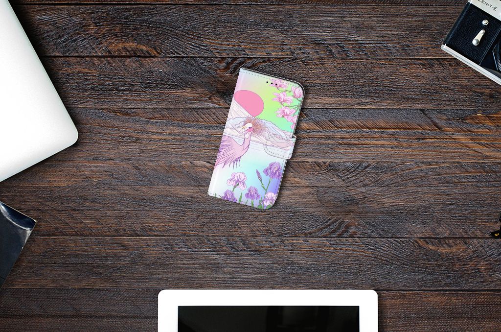 Apple iPhone 13 Telefoonhoesje met Pasjes Bird