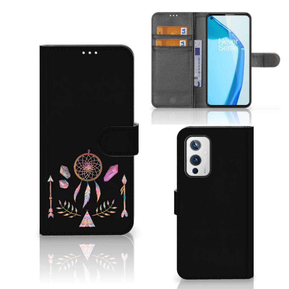 OnePlus 9 Leuk Hoesje Boho Dreamcatcher