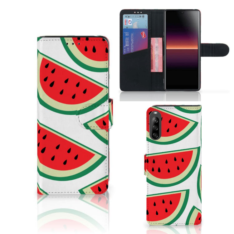 Sony Xperia L4 Book Cover Watermelons