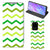 Samsung Galaxy S20 Ultra Hoesje met Magneet Zigzag Groen