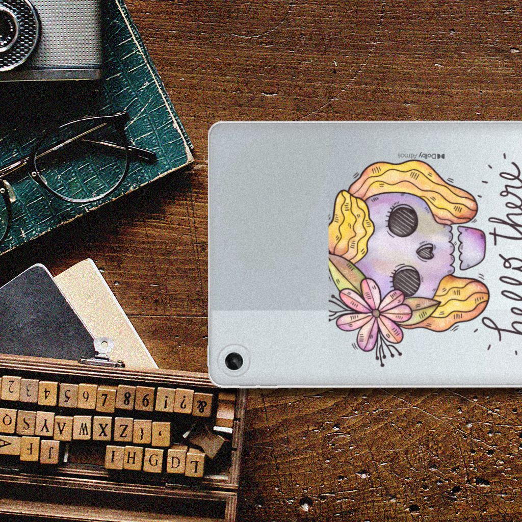 Tablet BackCover Lenovo Tab M10 Plus (3e generatie) Boho Skull - B2C Telecom