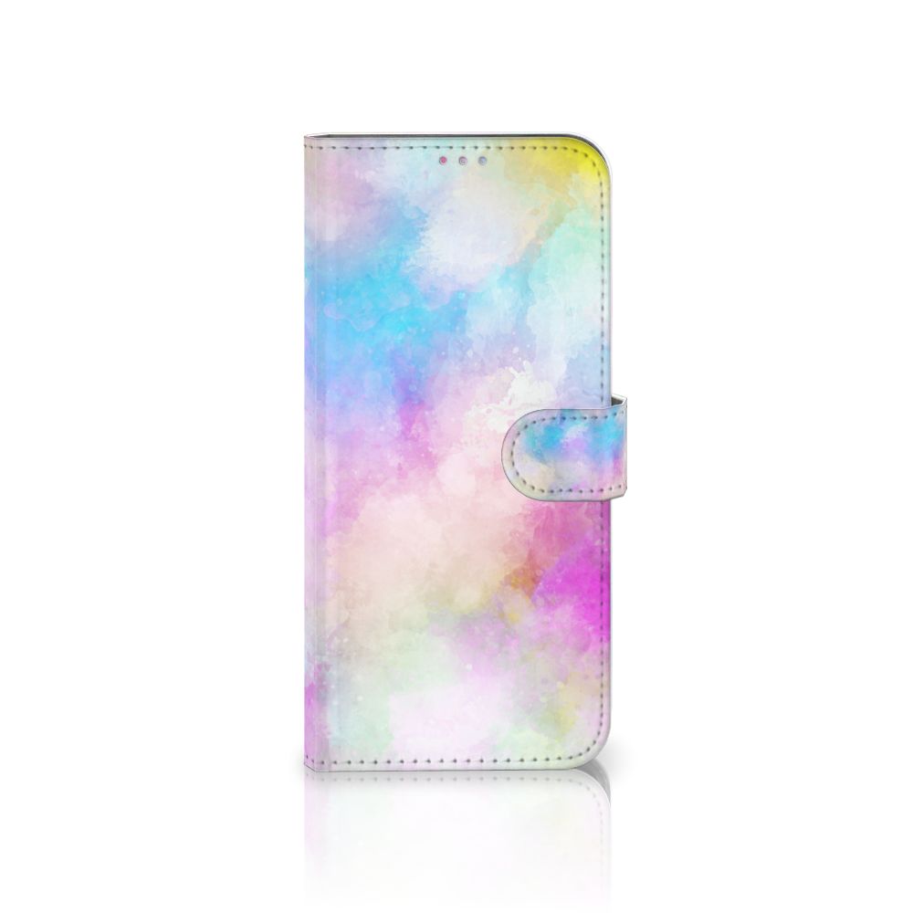 Hoesje Motorola Moto G60s Watercolor Light met pastelkleuren en unieke watercolor uitstraling.