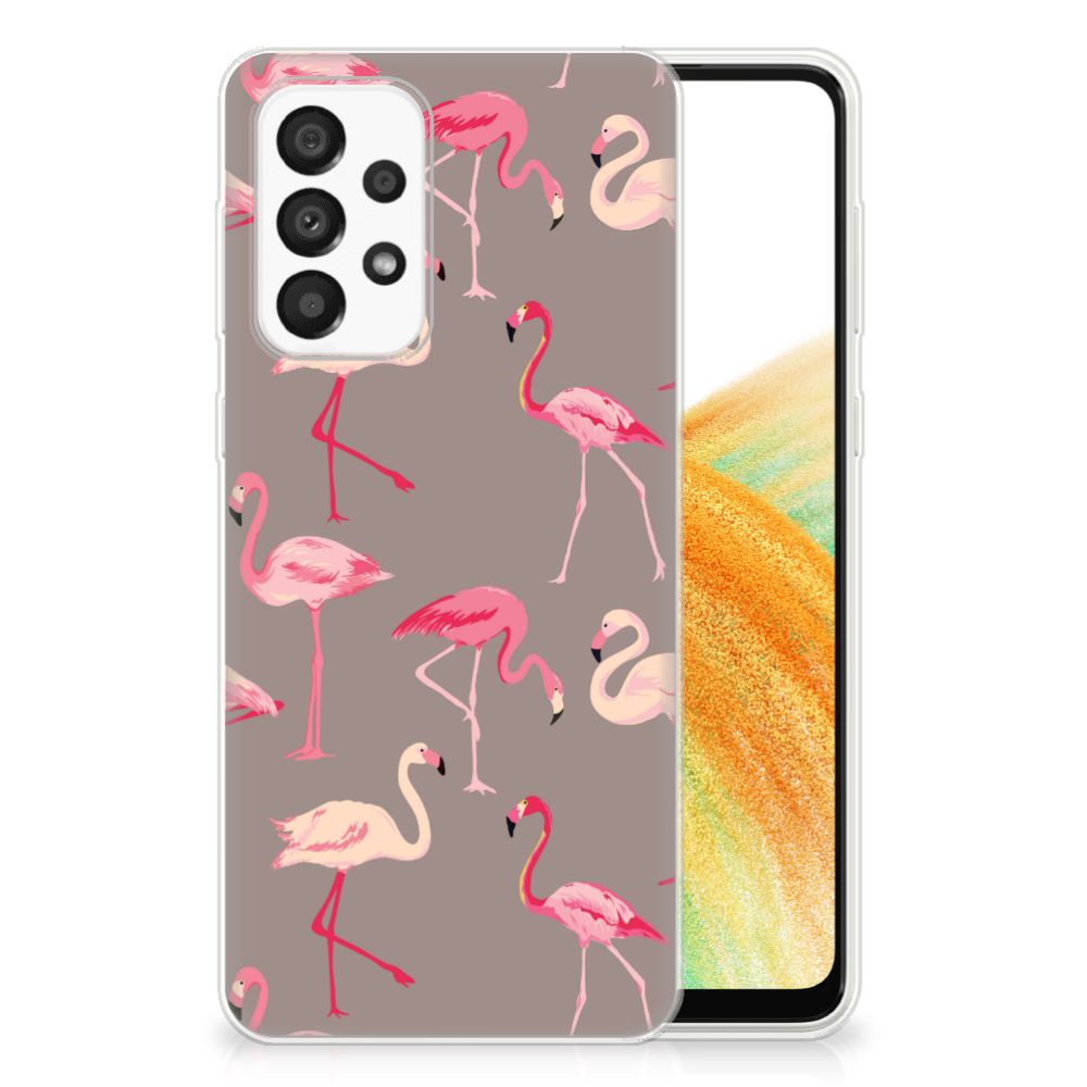 Samsung Galaxy A33 5G TPU Hoesje Flamingo B2C Telecom
