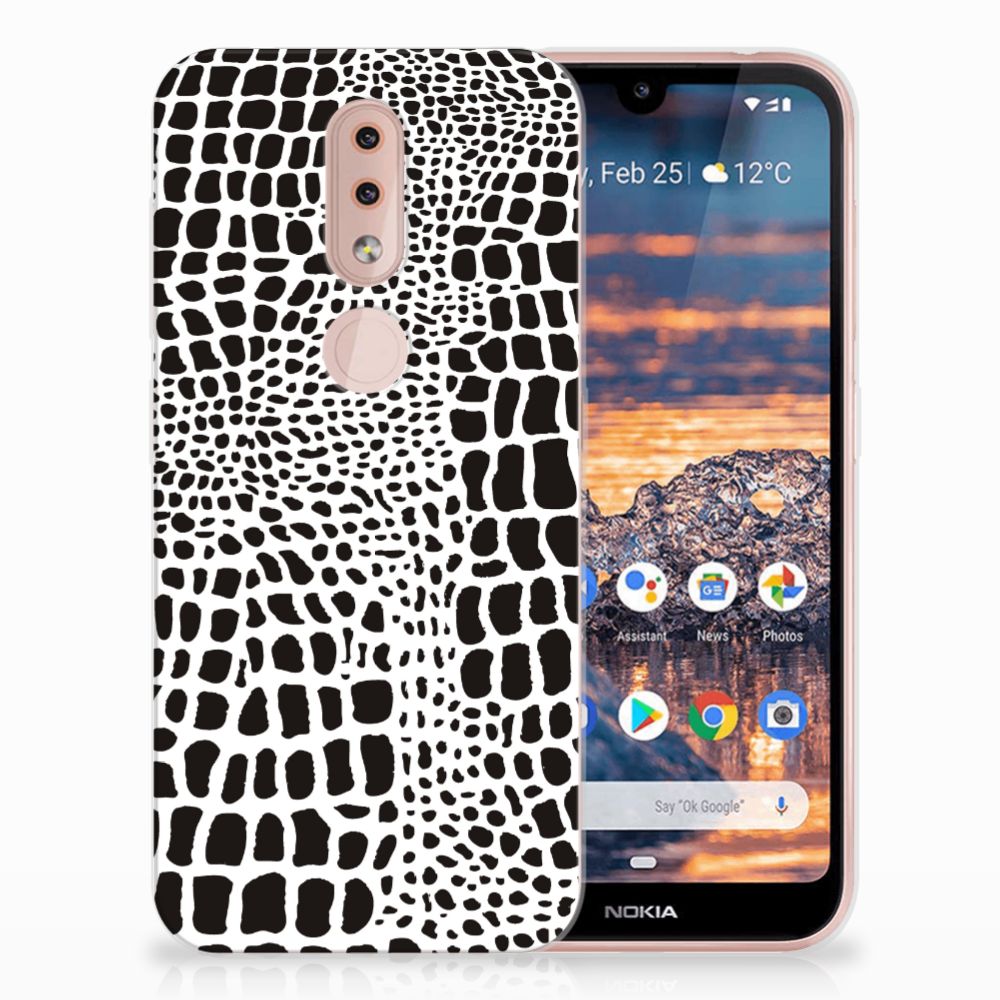 Nokia 4.2 TPU Hoesje Slangenprint