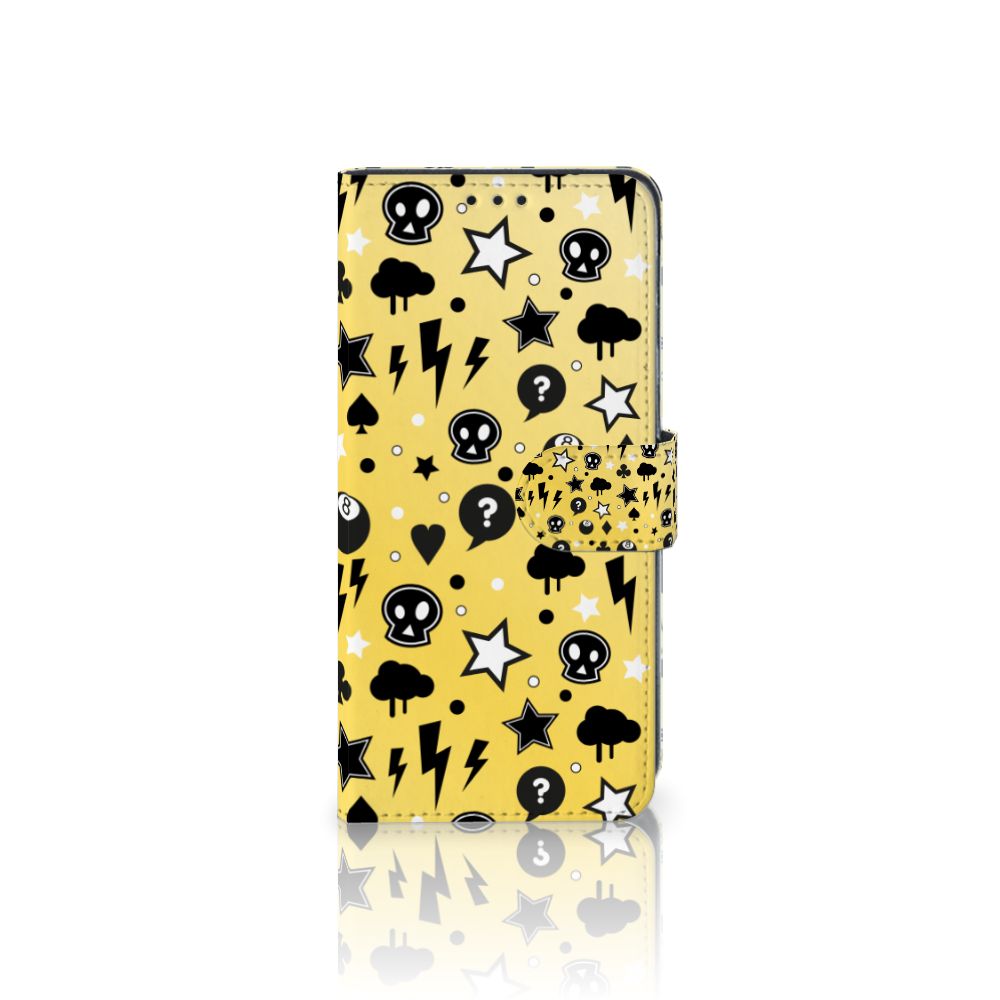 Telefoonhoesje met Naam Samsung Galaxy M31 Punk Geel