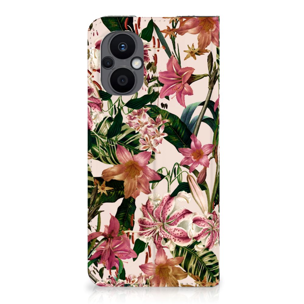 OPPO Reno8 Lite Smart Cover Flowers - B2C Telecom
