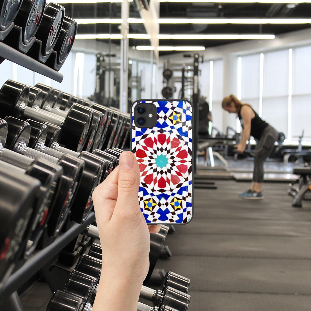 iPhone 11 Marmeren Print Telefoonhoesje Mozaïek B2C Telecom