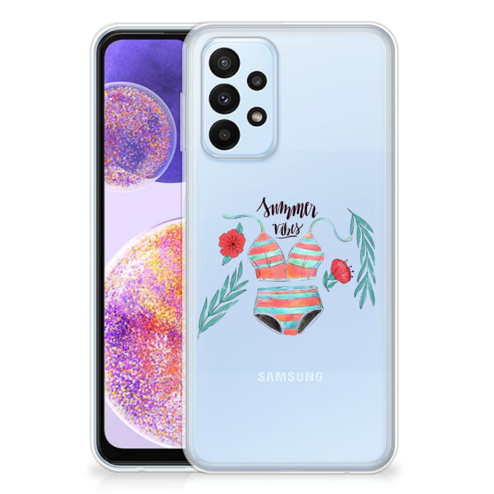 Samsung Galaxy A23 Telefoonhoesje met Naam Boho Summer B2C Telecom