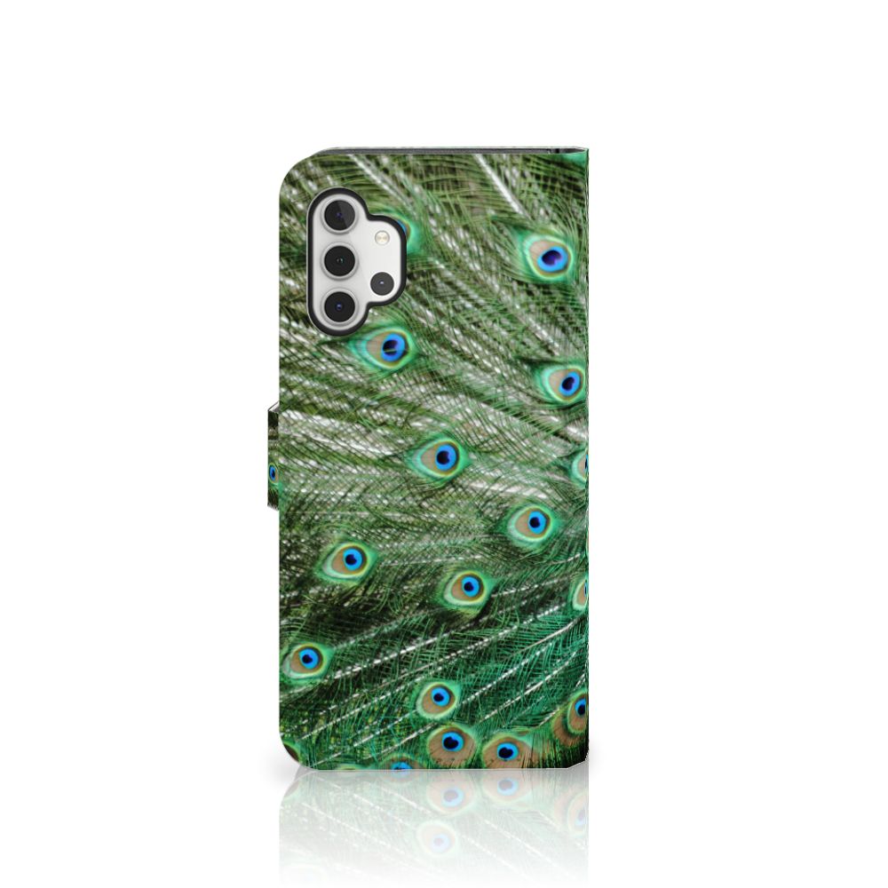 Samsung Galaxy A32 5G Telefoonhoesje met Pasjes Pauw