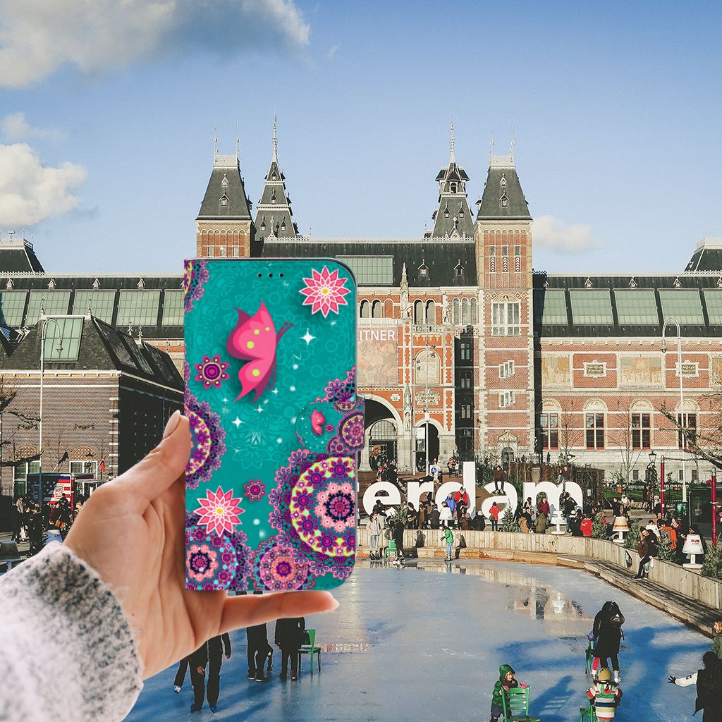 iPhone 13 Pro Max Hoesje Cirkels en Vlinders