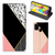 Samsung Galaxy M31 Stand Case Zwart Roze Vormen - B2C Telecom