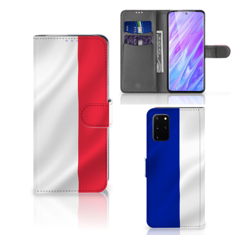 Samsung Galaxy S20 Plus Bookstyle Case Frankrijk