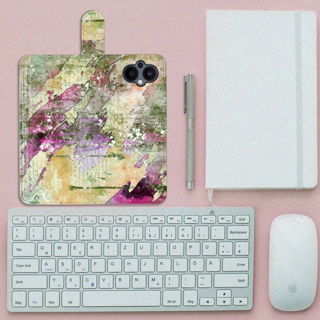 Hoesje OPPO Reno 8 Lite | OnePlus Nord N20 Letter Painting