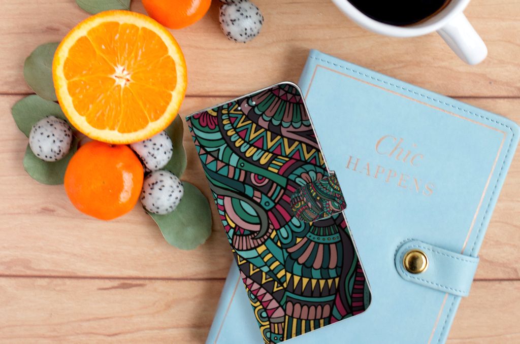 Samsung Galaxy A71 Telefoon Hoesje Aztec