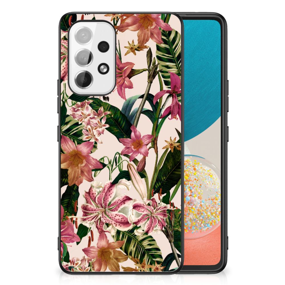 Samsung Galaxy A53 Bloemen Hoesje Flowers