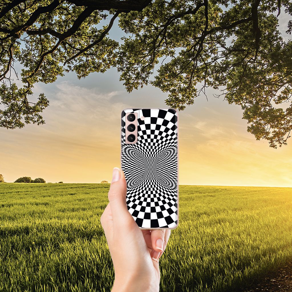 Samsung Galaxy S21 TPU Hoesje Illusie B2C Telecom