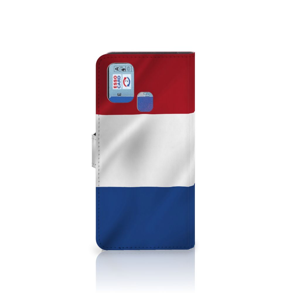Samsung Galaxy M31 Bookstyle Case Nederlandse Vlag