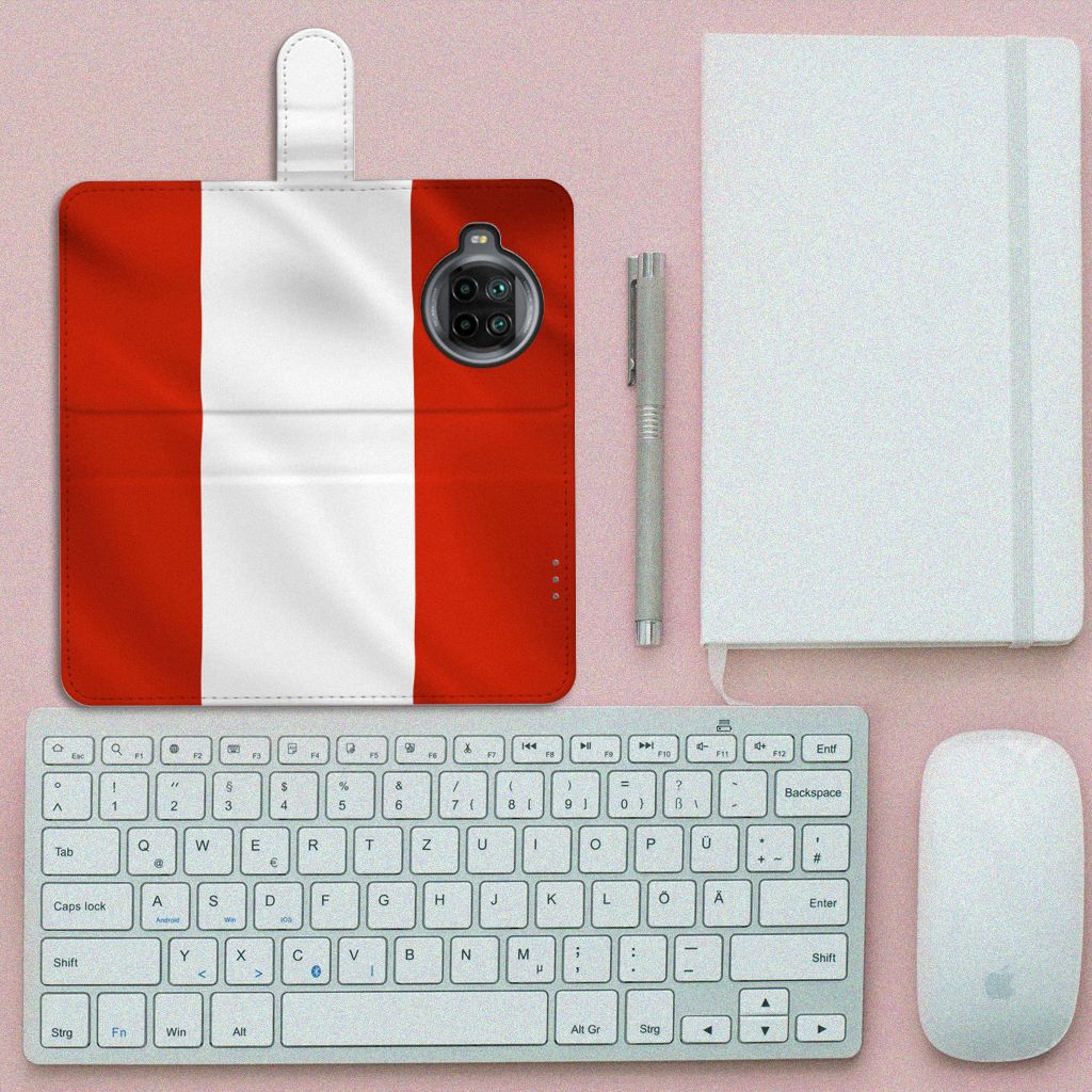 Xiaomi Mi 10T Lite Bookstyle Case Oostenrijk