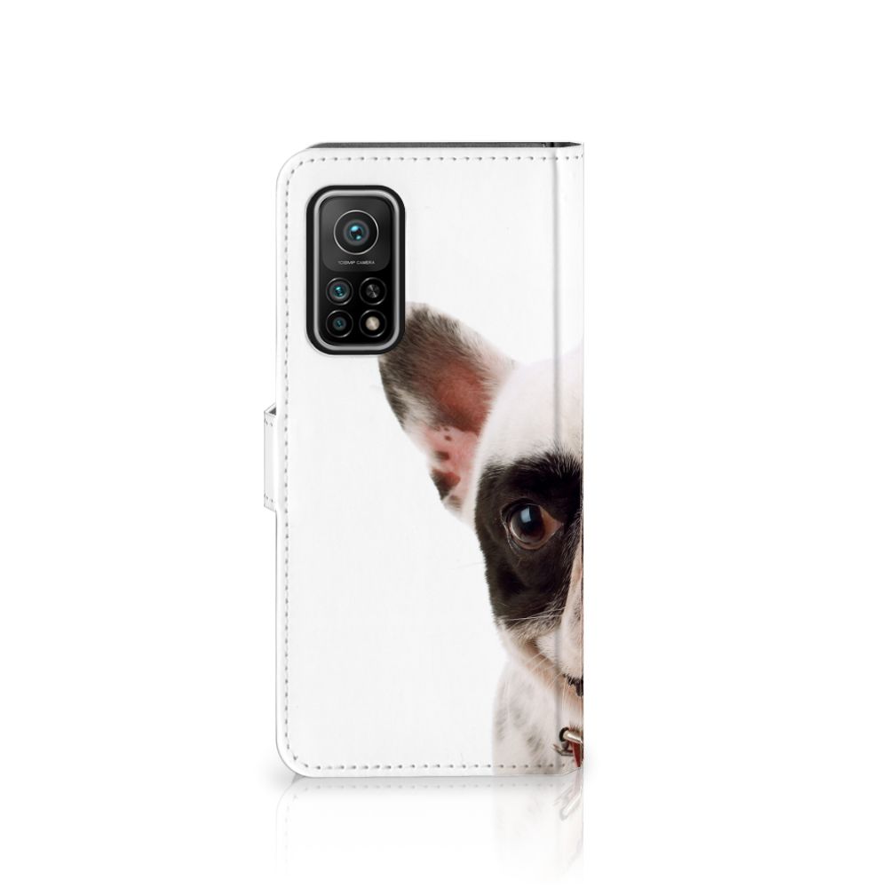Xiaomi Mi 10T Pro | Mi 10T Telefoonhoesje met Pasjes Franse Bulldog