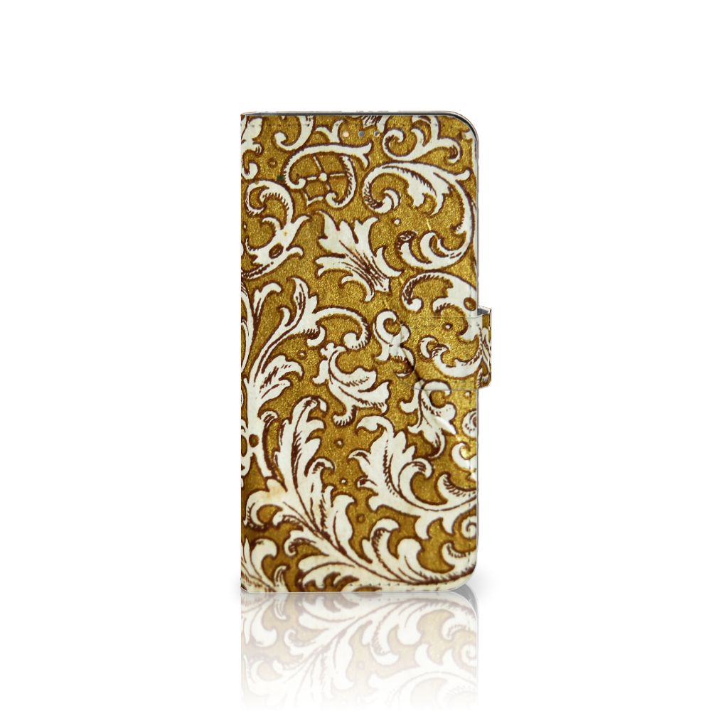 Wallet Case OPPO A15 Barok Goud